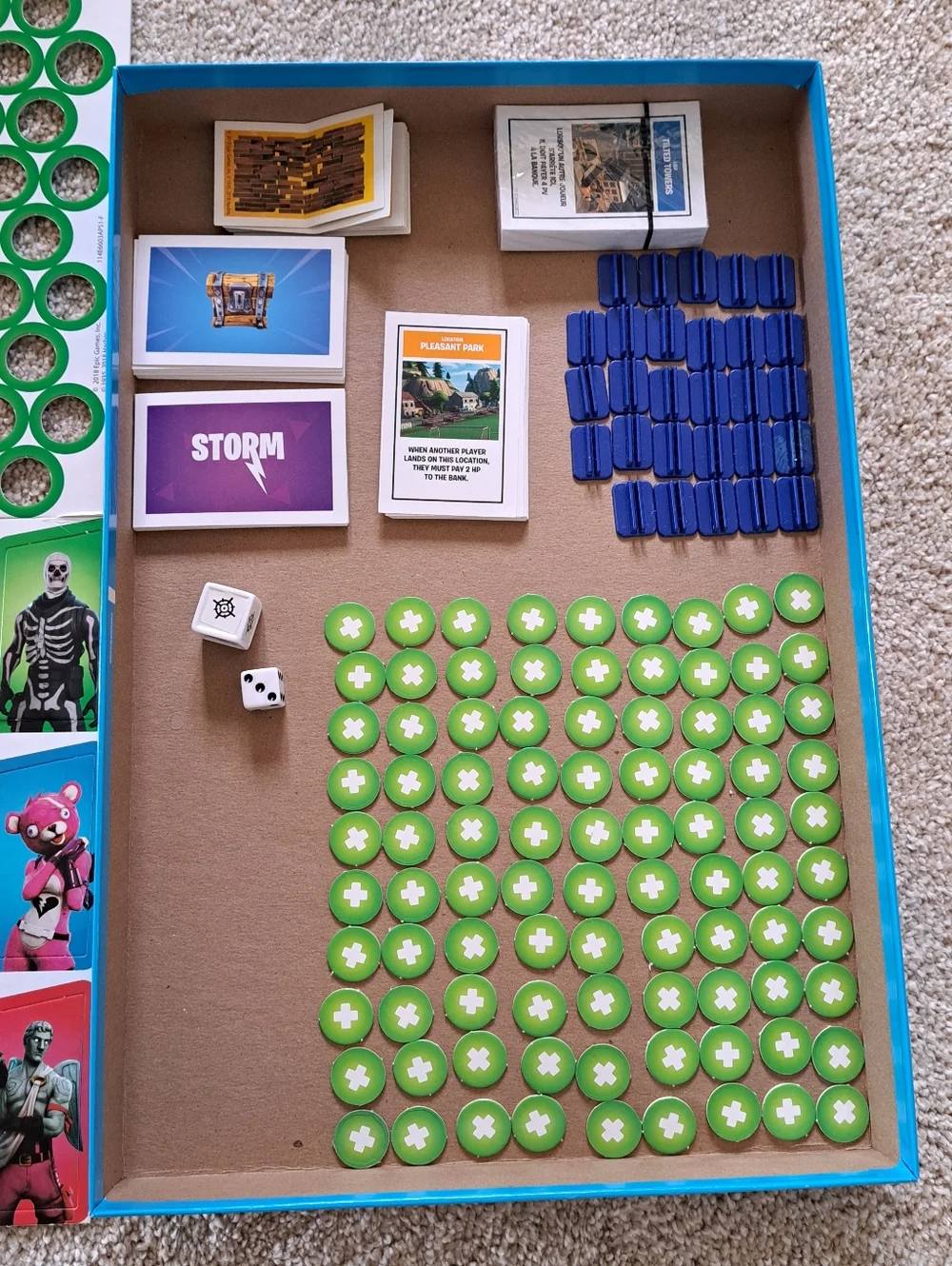 Monopoloy Fortnite Board Game Complete Game English French Edition Hasbro - Picture 4 of 11